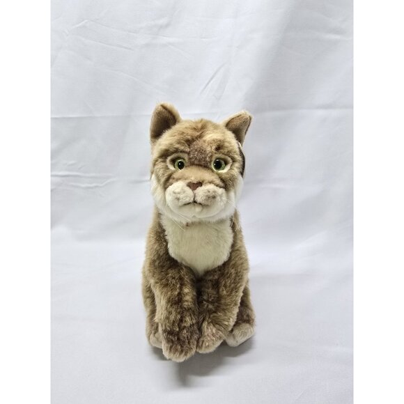 World Wildlife Fund WWF Plush Wildcat  Realistic Looking Stuffed Animal Toy - Picture 9 of 13